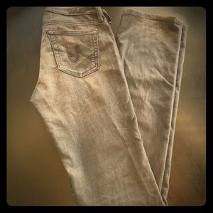 Dark grey AG jeans